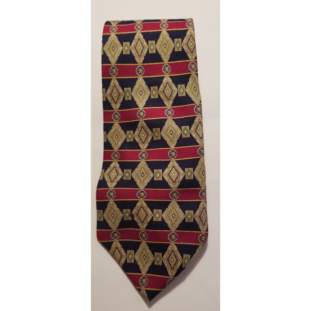 Tommy Hilfiger Men's Necktie 100% Imported Italian Silk Power Tie Made in USA